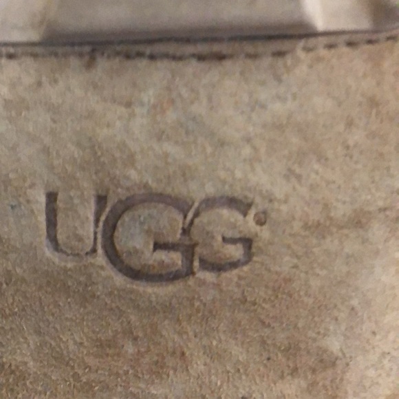 UGG Milana Water Reaistant Chestnut Suede Slip On Loafers - Picture 9 of 11